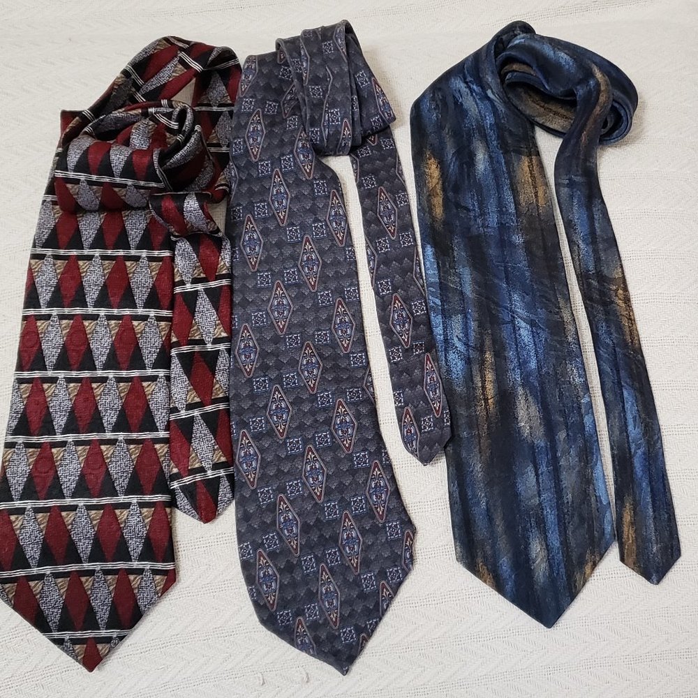 Tie Bundle: REPP xlong, Arrow, JF J Ferrar - all silk